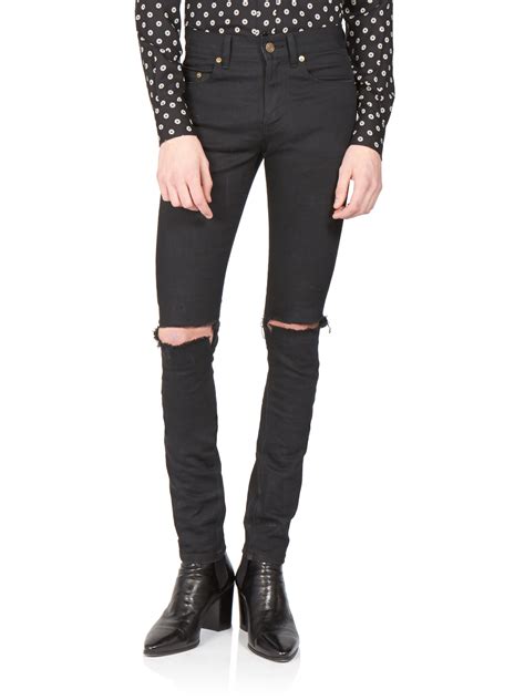 ysl jeans men's